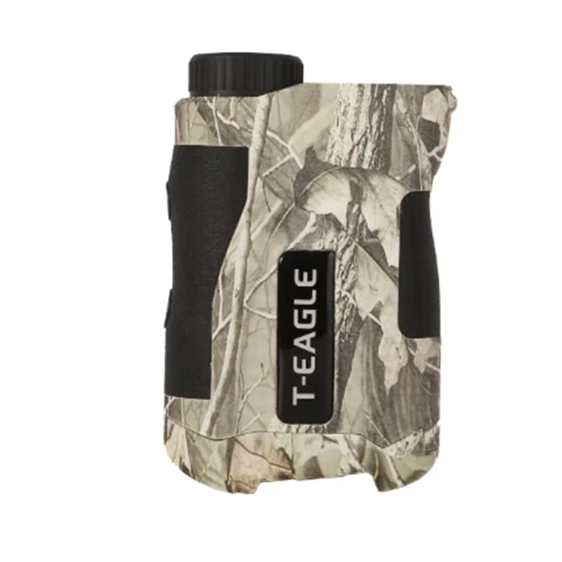 T-EAGLE Outdoor Sports Hunting 800M Range All-Weather Golf Laser Camouflage Rangefinder Optics Monocular 6 Times Magnification