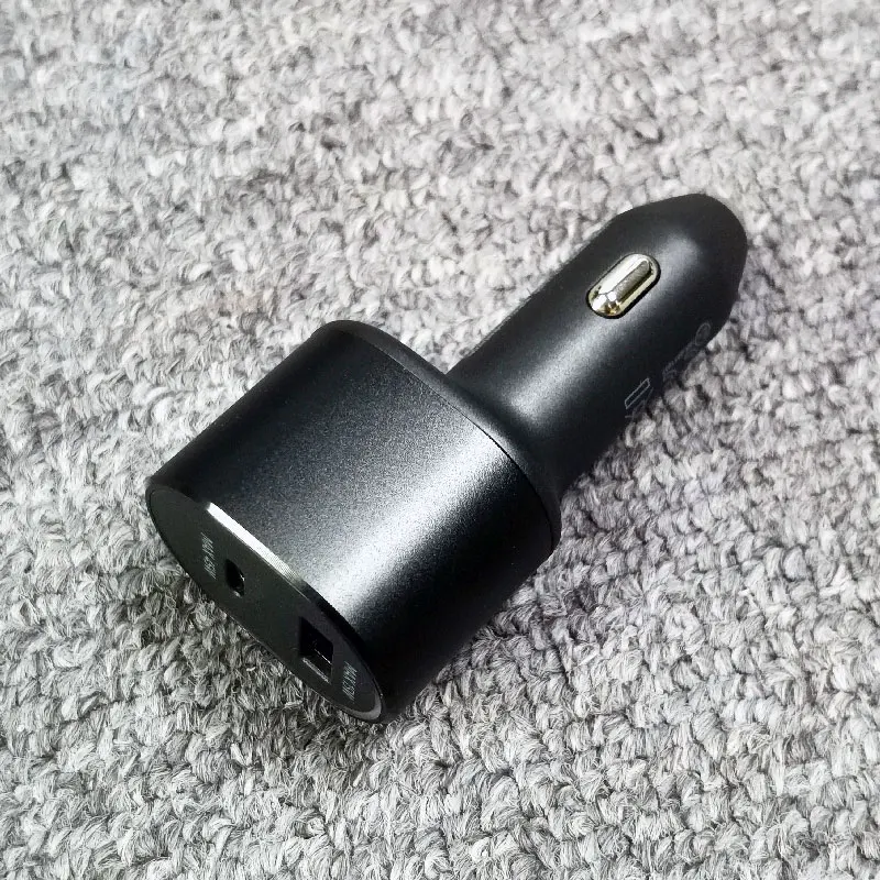 For Samsung Car Charger 45W Super Fast Charging 2.0 PD 3.0 PPS Dual Port USB Type C For Galaxy S24 S23 S22 S21 S20 Note 20 Ultra