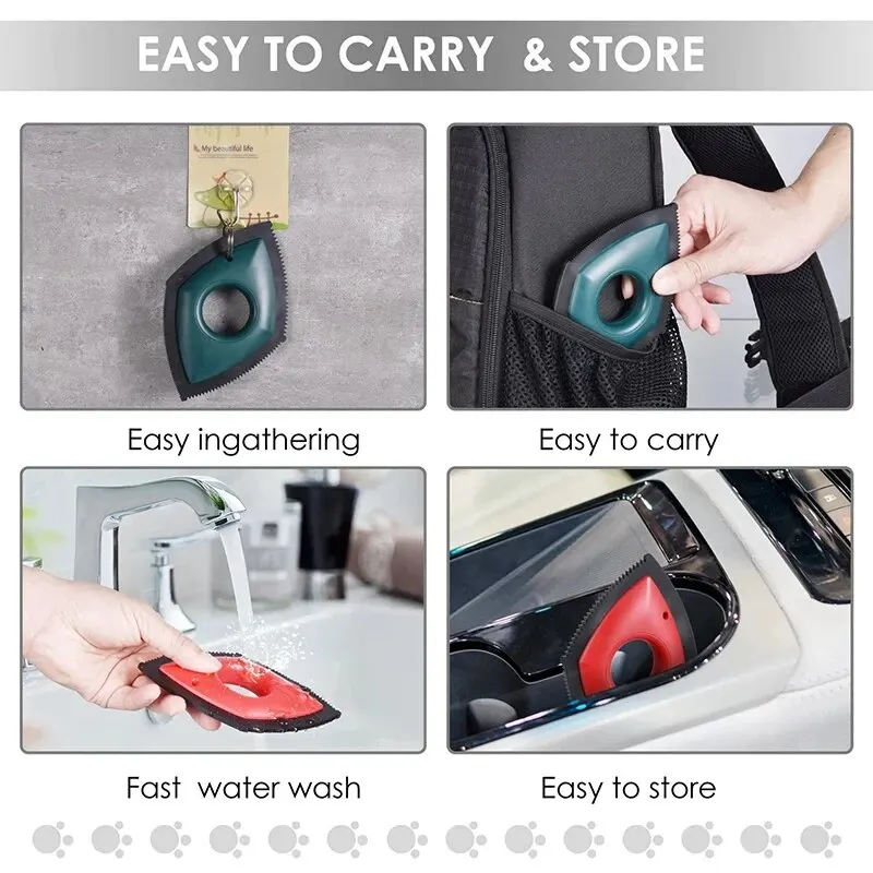4 Modes Pet Hair Remover Comb Brush Dog Cat Hair Detailer Cleaning Tool Carpet Sofa Cloth Car Seat Rubber Reusable Pet Combs Best Sellers In Pet Supplies