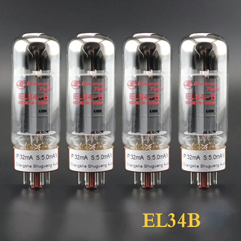 ShuGuang EL34-B Vacuum Tube Replaces 6CA7 EL34B 6P3P 5881 6550 KT88 EL34M EL34 Tube Amplifier HIFI Audio Amplifier 2