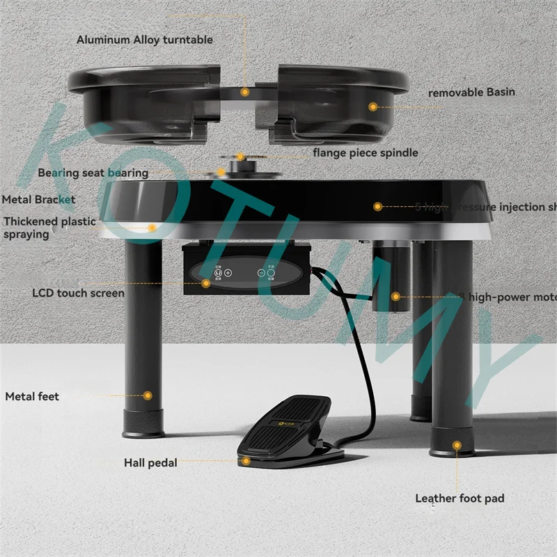 Household Professional Electric Pottery Making Machine Pottery Clay Teaching Equipment Embryo Drawing Machine