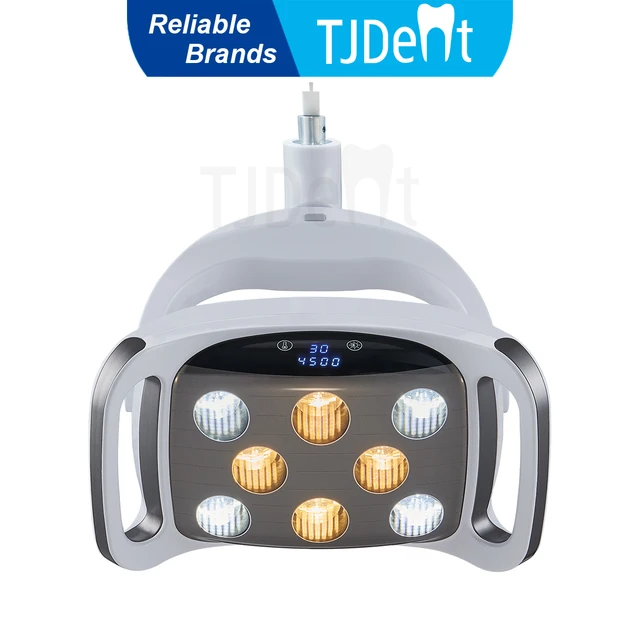 TJDent Dental Oral LED Lamp Operation Lighting for Dental Chair Cold Light with Shadowless Induction Lamp Dentistry Chair Tools