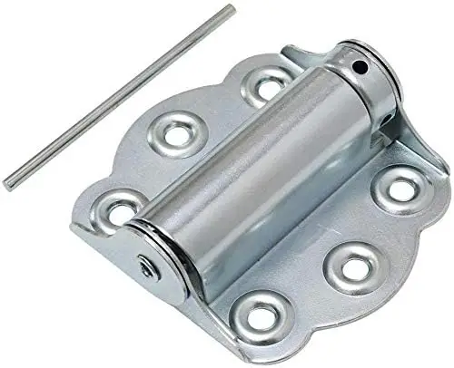 Adjustable Screen Door Professional Grade Hardware Self-Closing Easy Install (2 Pack, Zinc Plated)