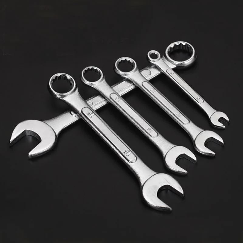 Mini Kleiner Metrischer Kombinationsschlüssel 4mm 5mm 6mm 7mm 8mm 9mm 10mm 11mm 12mm 13mm 14mm 15mm 16mm 17mm 18mm 19mm 20mm 24mm – Detail 1