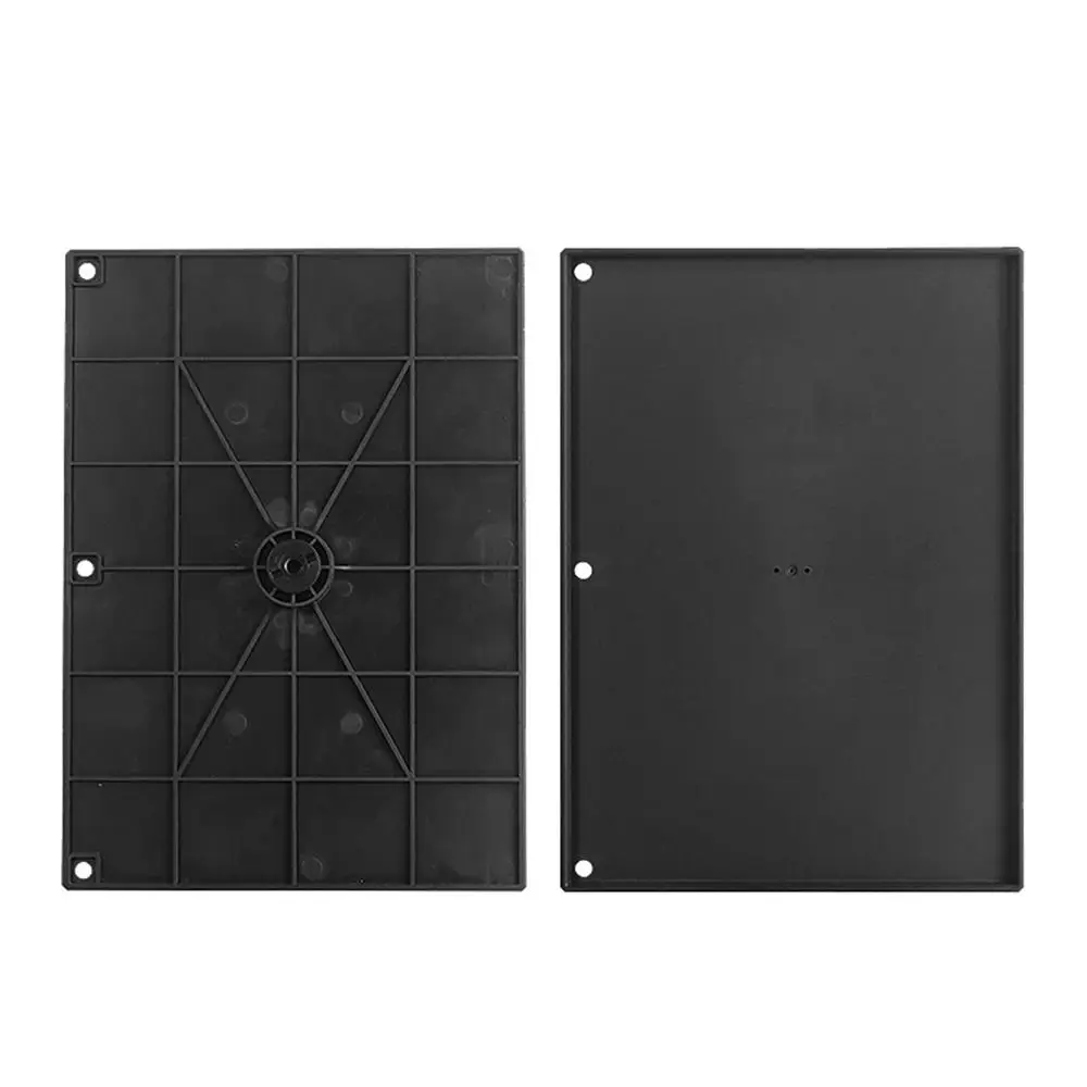 1Pcs 새로운 블랙 프로젝터 트레이 범용 25x18cm 30x23cm 플랫폼 홀더 플라스틱 1/4 인치 나사 스레드 삼각대 스탠드