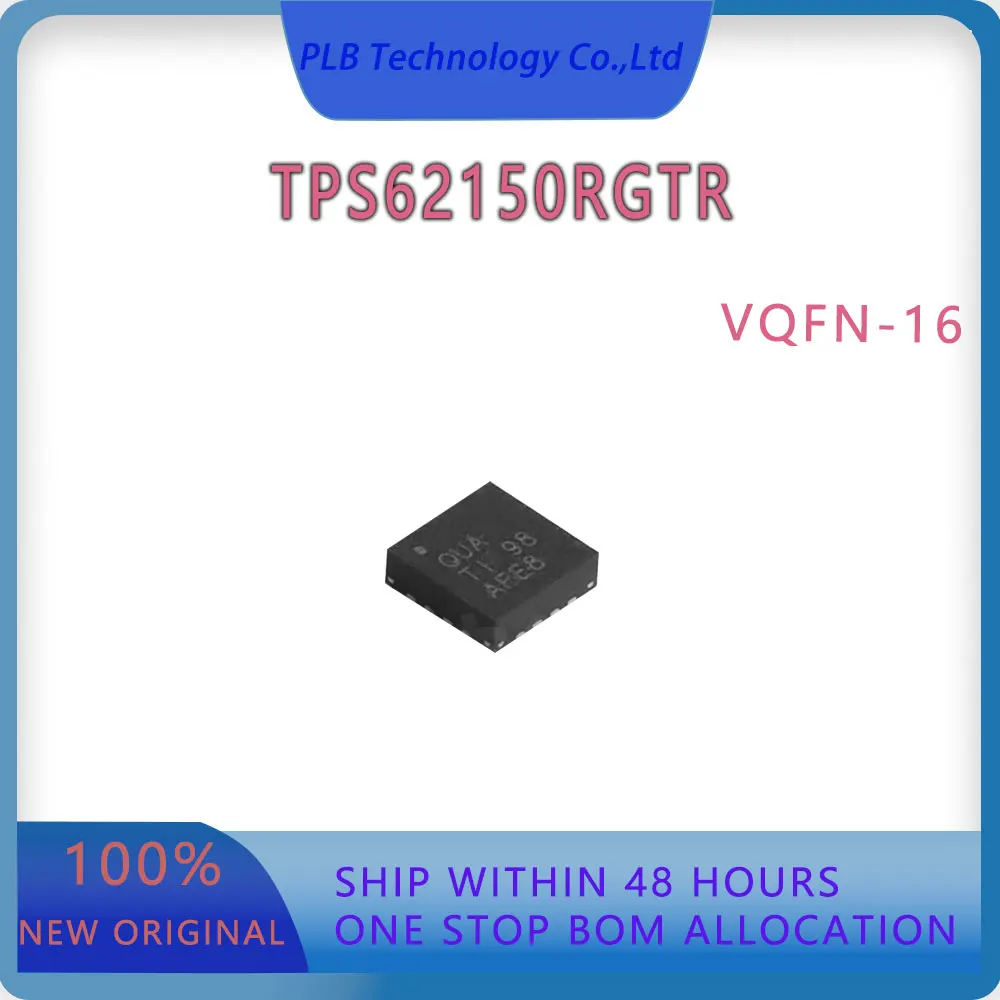 Originale Tps62150 Circuito Integrato Vqfn-16 Convertitore Buck Elettronico Muslimah Stock Dc-Dc Regolatore Di Commutazione Ic Chip Nuovo