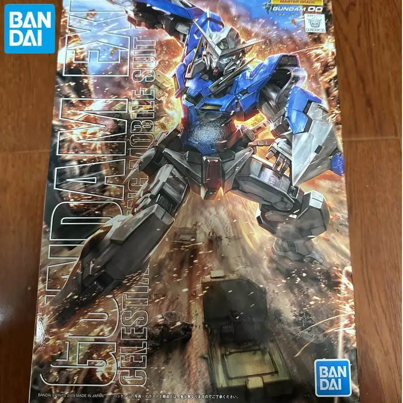 

Bandai Original Genuine Guddam MG 1/100 GN-001 Guddam Exia Assembly Movable Anime Action Figure Collection Model Toys Gift