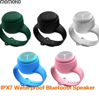 미니 블루투스 스피커 워치, IPX7 방수 무선 오디오 플레이어, 지지대 TF 카드, TWS Hi-Fi 스피커, 블루투스 휴대용