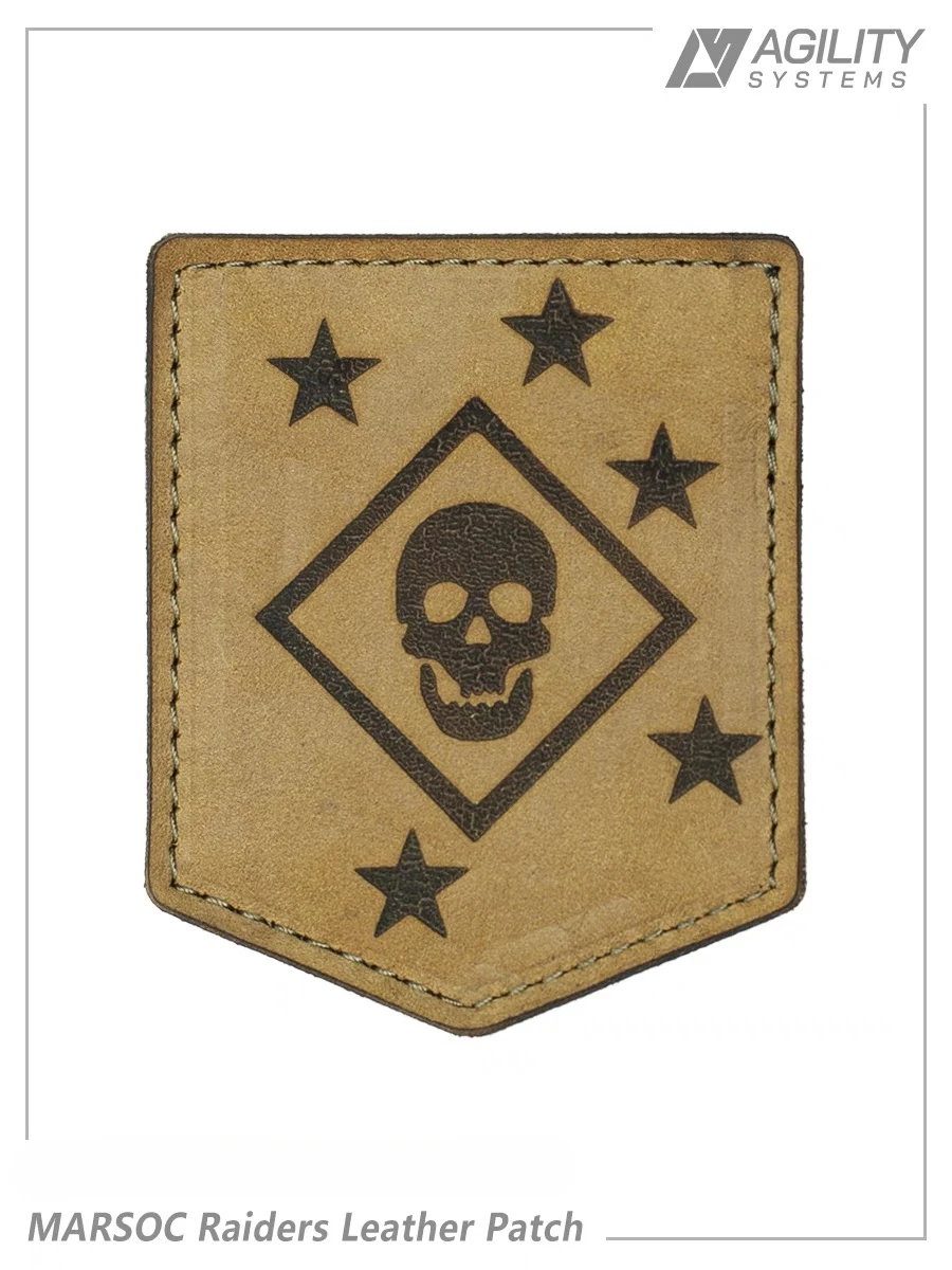 

MARSOC Raiders Leather Patch