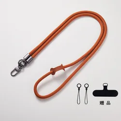 Universal Anti - Lost Woven Rope Phone Lanyard with Detachable Crossbody Neck Strap (Caramel)