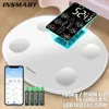 INSMART Digital Body Weight Scale with Screen for Body Fat Scale BMI Bluetooth Bathroom Scales Balance Smart Scales 1