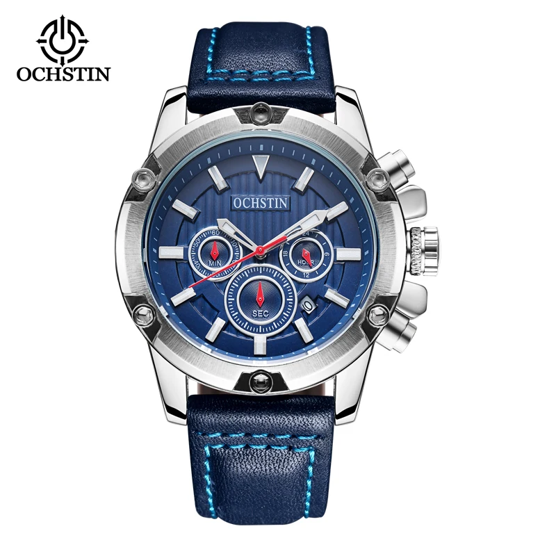 Ochstin original brand new Mariner series fashion multi-functional quartz movement luminous men's quartz watch