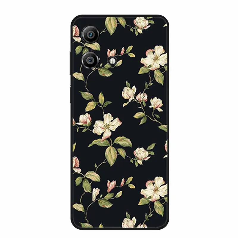 Sleek Black Silicone Soft Back Cover Case - Enhanced Protection