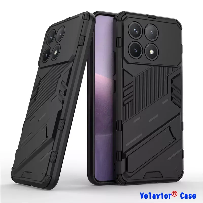 

Case for Xiaomi Redmi K70 Punk Style Shockproof Bumper Protective Phone Shell for Xiaomi Redmi K70E K70 Pro Back Cover Funda