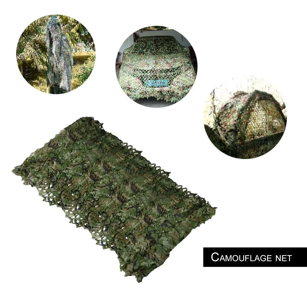 Camouflage Net Sunshade Net for Hunting and Home Decor
