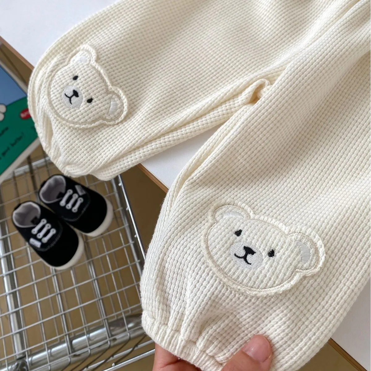 Baby Pants Toddler Girls Boys Cotton Cartoon Loose Bloomers Trousers Fall Spring Summer Casual Children's Pants Clothes