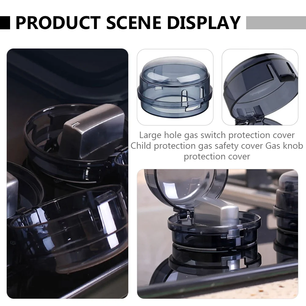6pcs Kitchen Stove knob Cover Children Gas knob Protection Cover Safety Gas stove switch protective cover stove protector cover