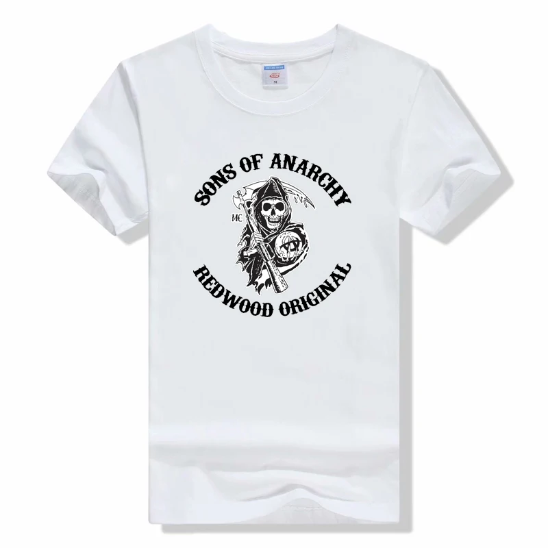 

T Shirt Men Anarchy Symbol Punk Rock O Neck T-Shirt Anarchy Fashion T-shirt Men Plane Gothic Letter Tee Women T Shirt Short