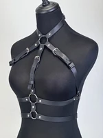 Ceintures de harnais punk tendance pour femmes, harnais de poitrine Harajuku, bretelles de corset, ceinture de taille pour femmes, accessoires vestimentaires gothiques 2