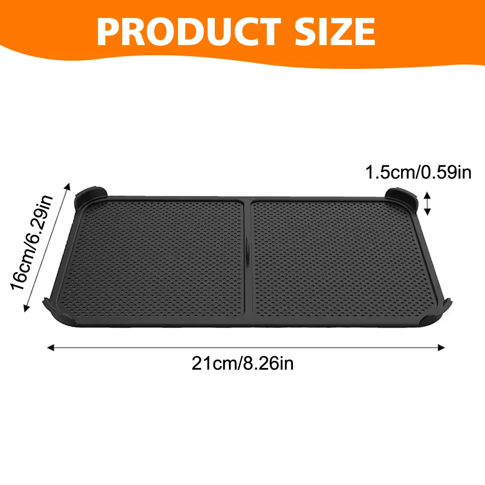 Air Fryer Splash Guard Nonstick Reusable Air Fryer Splash Pad Effective Grease Splatter Shield Ninja Airfryer AF500 Model splatter shield