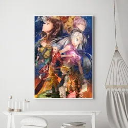 Seven Deadly Sins Decorative Art Print for Bedroom, Living Room, or Bar (Z4)