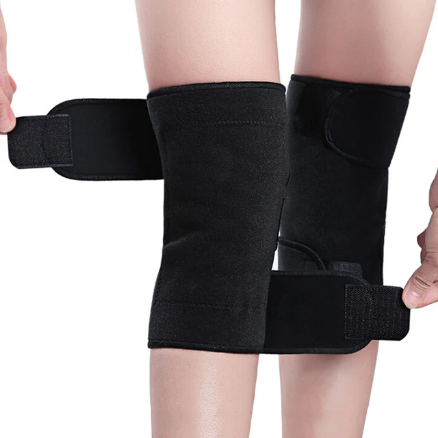 Tourmaline Magnetic Knee Brace Far Infrared Self Heating Pad Arthritis Pain Relief Support for Men Women Sports Fitness 2