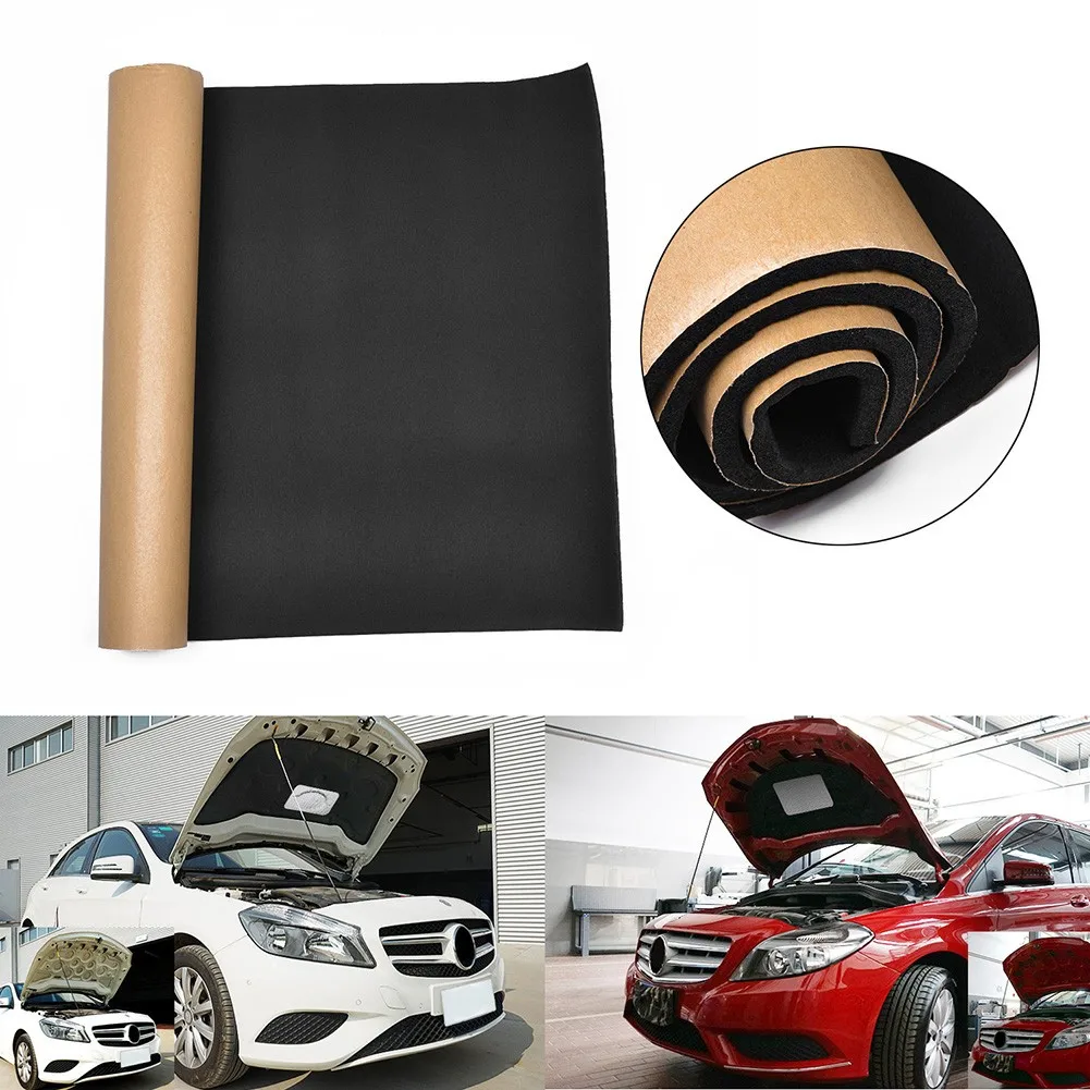 Car Sound Proofing Deadener Foam Self Adhesive Insulation Mat Interior