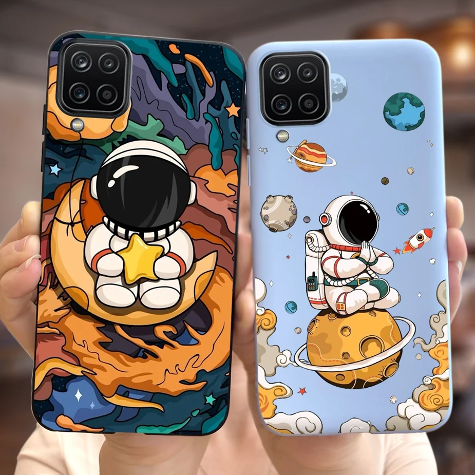 Stylish Cartoon Painted Soft Phone Case with Bumper