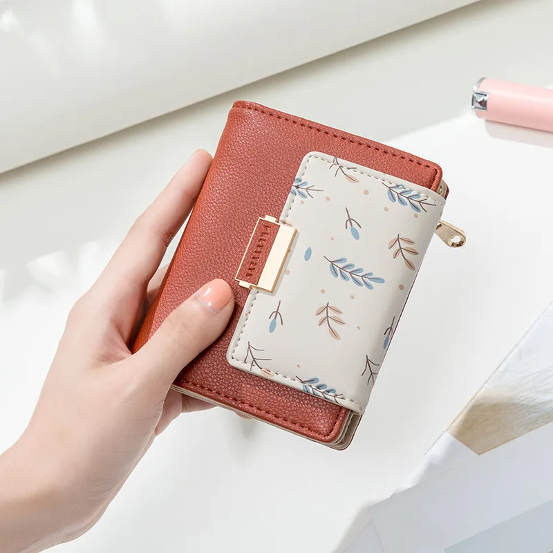 Coin Purse Coin Wallet Women Wallet Short Folding Purse Female