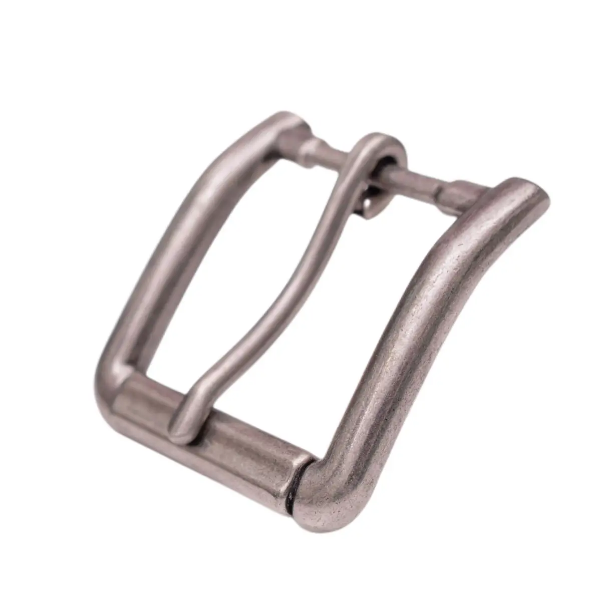 40 Mm - Antique Brass - Roller Belt Buckle - Foto 5