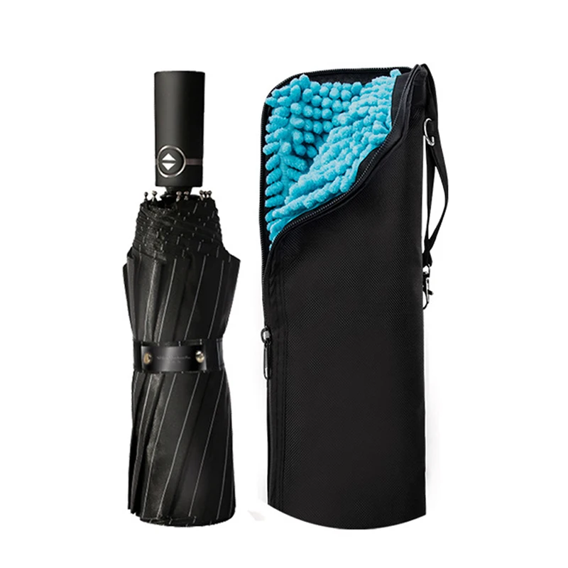 Umbrella Storage Bag Water-Absorbing Umbrella Bag Microfiber Waterproof Portable Cover For Home Package