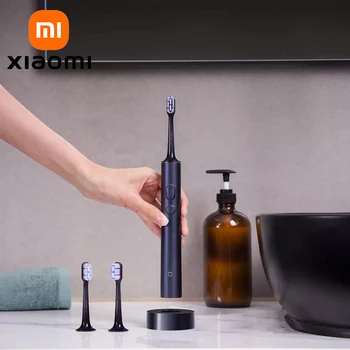 샤오미 미지아 T700 음파 전동 칫솔, 초음파 진동 치아 미백, 구강 청결 브러시, 스마트 앱 전동 칫솔