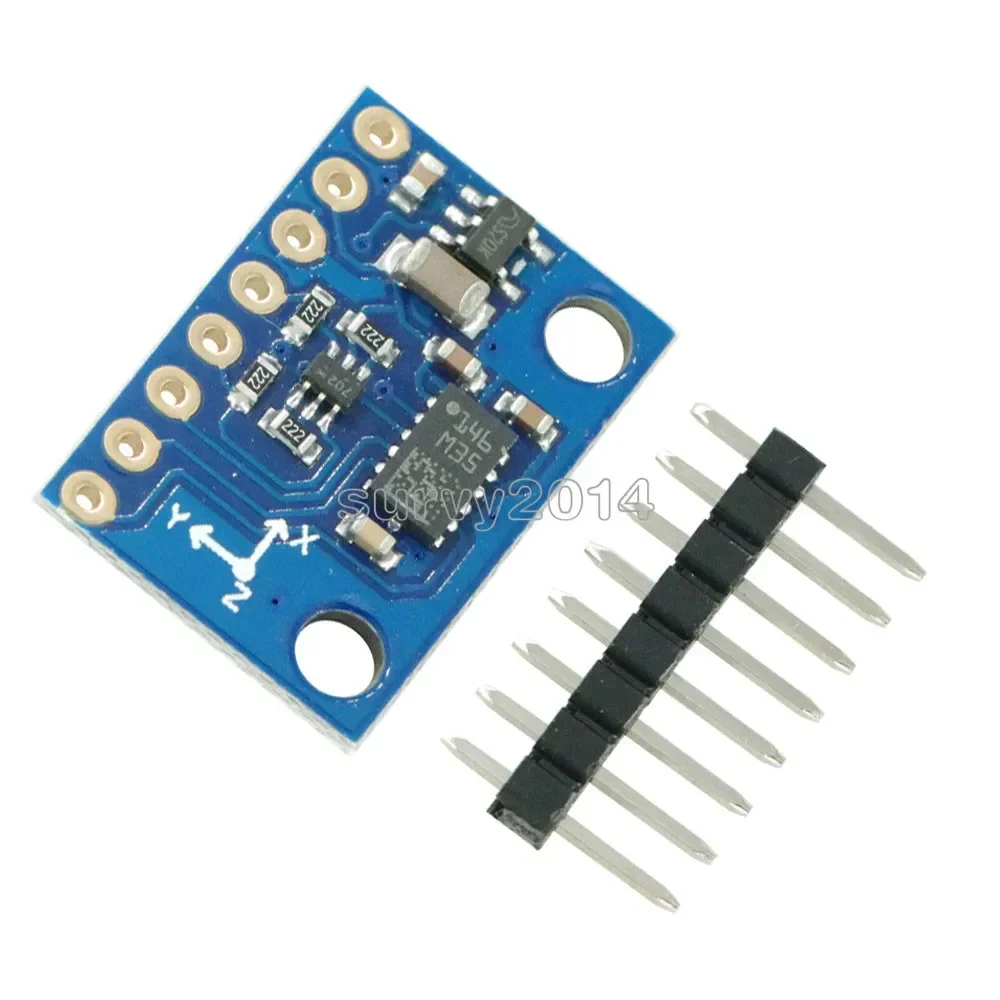 

NEW LSM303DLHC e-Compass 3 axis Accelerometer and 3 axis Magnetometer Module