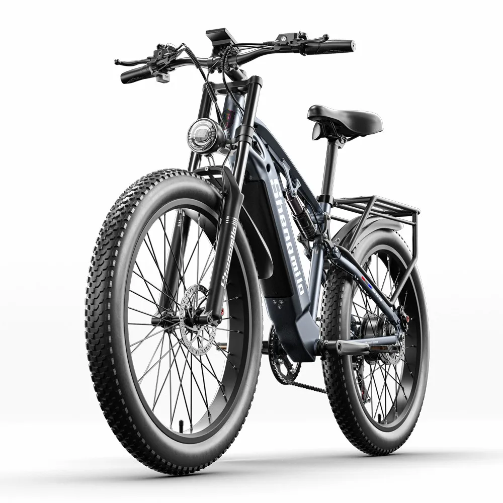Eu Dropshipping 48V 15Ah Per Lg Batteria Shengmilo Mx05 Bici Elettrica 500W Per Bafang Potente Motore Bicicletta Freno A Disco Idraulico