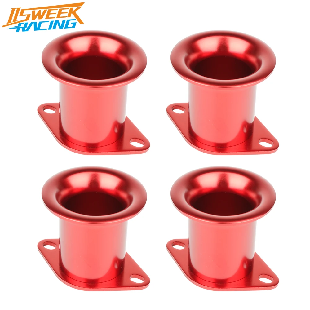 4pcs Air Horn Funnel Aluminum Air Intake System Funnel Car Horn