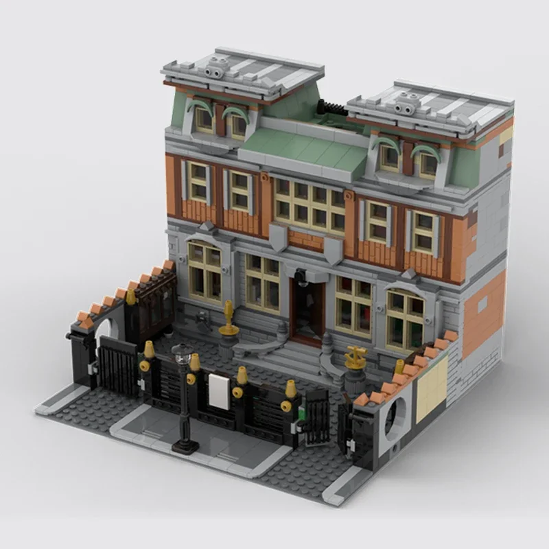 스트리트 뷰 모델 Moc 빌딩 브릭, 주얼리 타운 맨션 기술 모듈러 블록 선물, 크리스마스 장난감, DIY 세트 조립
