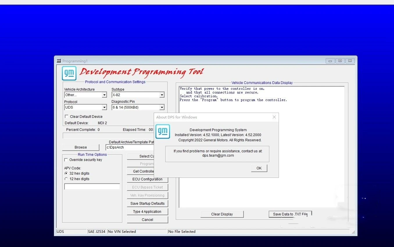 

GM DPS Universal DPS programming Vehicle diagnostics communication programming ECU data testing