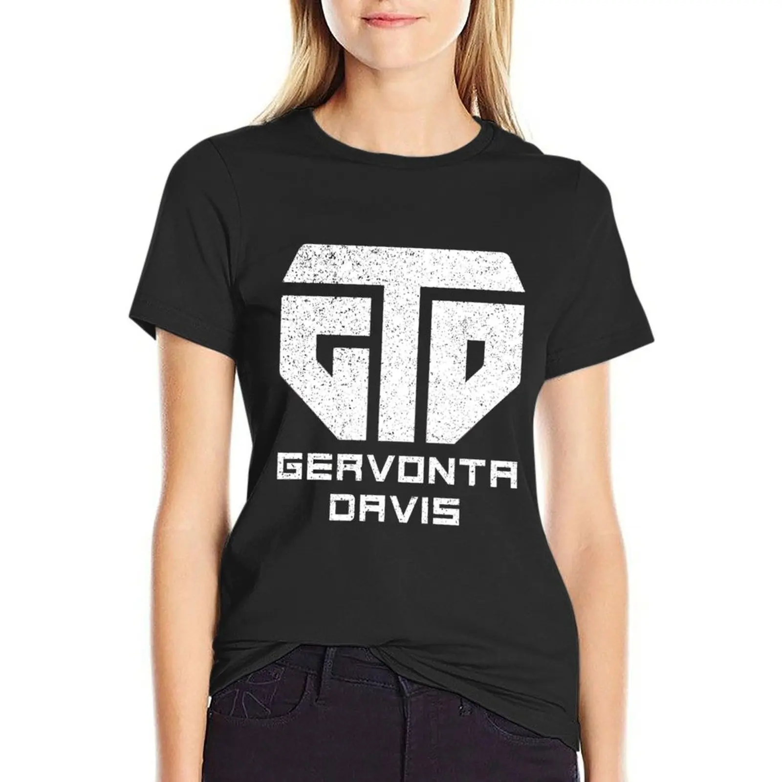 

Gervonta Davis Team T-shirt funny korean fashion female t shirts for Women loose fit