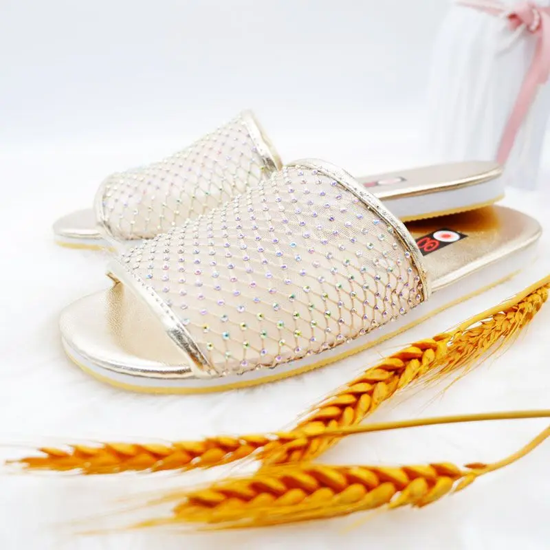 

2024 summer new women's shoes low heel versatile commuting comfort fairy style summer slippers