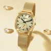 BERNY Railway Watch for Women Quartz Ladies Watch Simple Versatile Simple Dial Wristwatch Waterproof Leisure Watch for Women 3