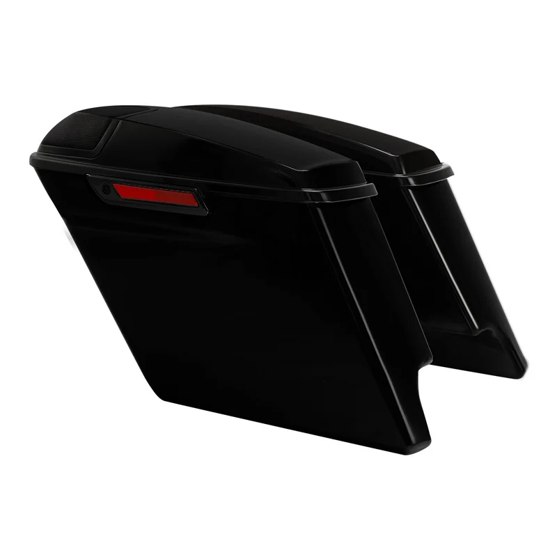 Moto 5 "Borse Da Sella Estese Griglie Per Altoparlanti Per Harley Touring Road King Street Glide Electra Glide 2014-2023