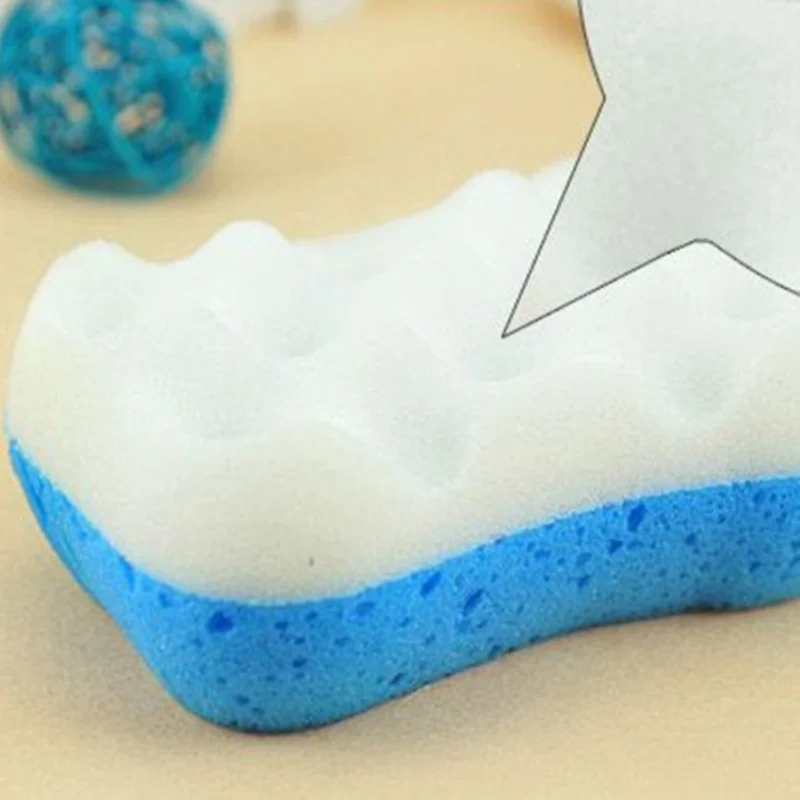 Soft Bath Sponge Body Scrub Bast Wisp Massage Brush Body Washcloth Skin Scrubber Relax Exfoliating Skincare Shower Accessories 6