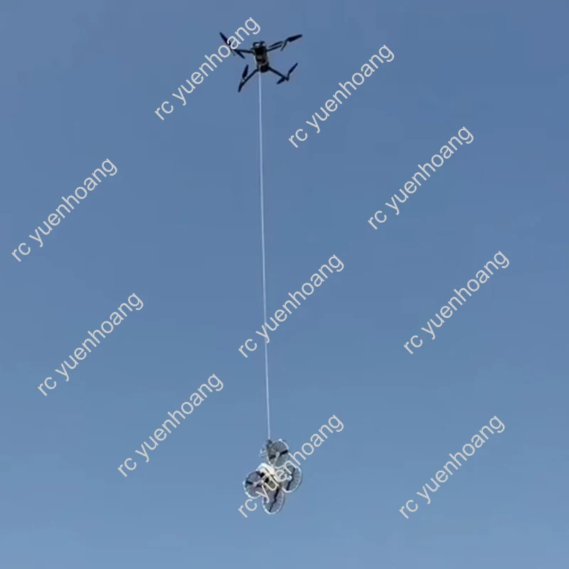 Pince de préhension gravité pour drone - Griffe acier inoxydable 50g