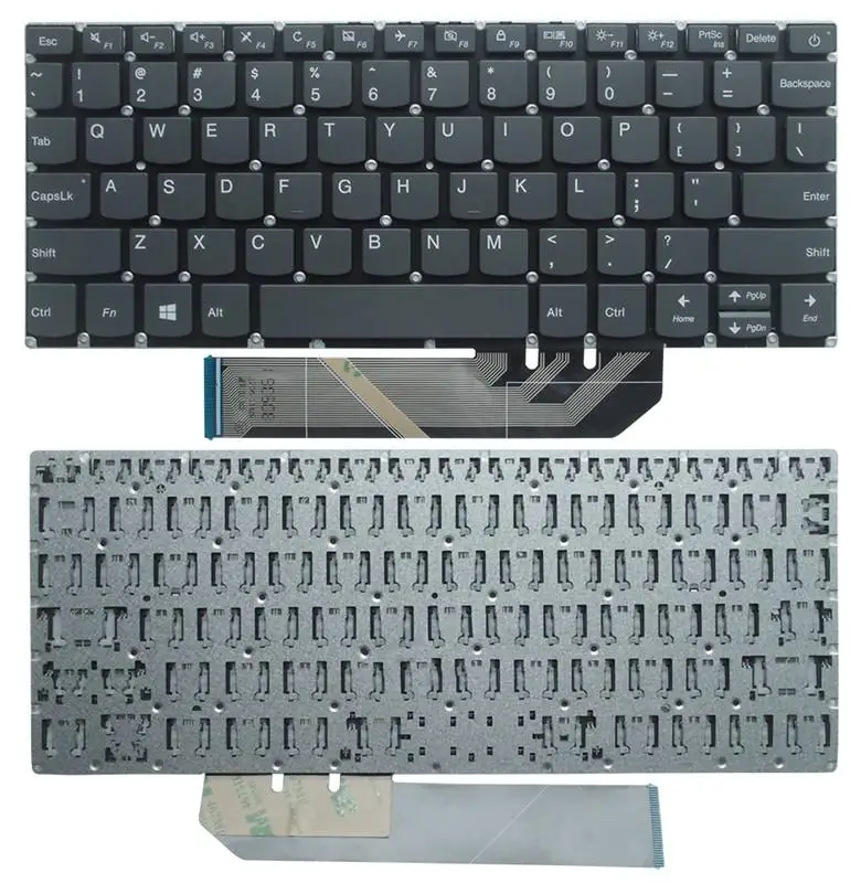 

Клавиатура для Lenovo Ideapad 530S-14ARR 530S-14IKB 530S-15IKB, черная, без подсветки