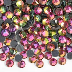 Premium HotFix Crystal Rhinestones for Garment Embellishment (Rainbow)
