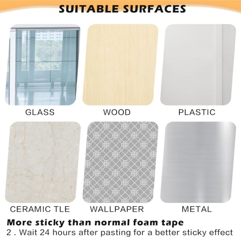Self-adhesive door wardrobe window cabinet drawer push pull helper punch-free ABS plastic furniture handle