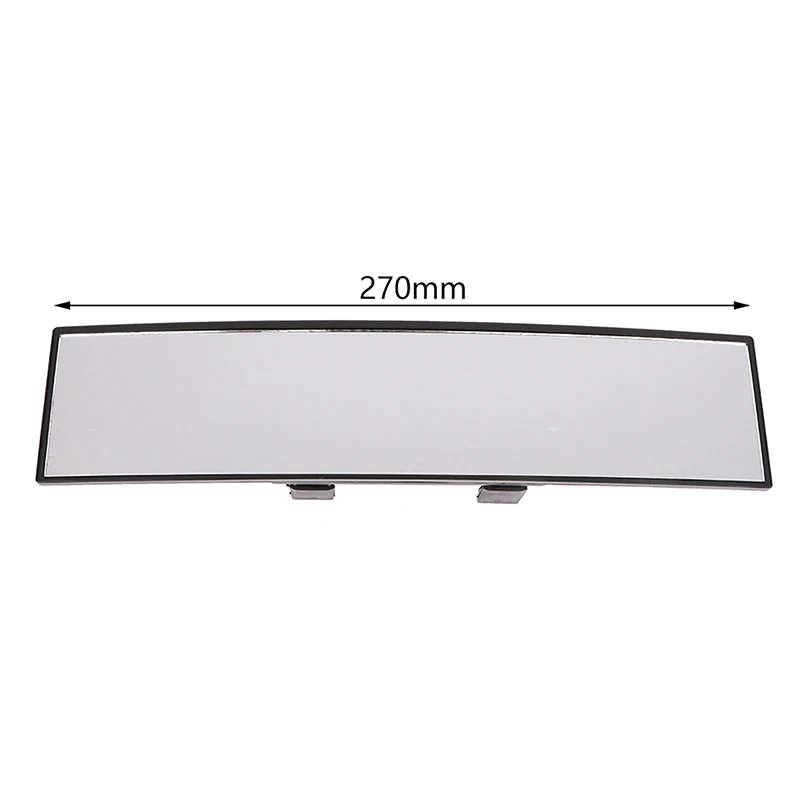 Large Vision Anti-Glare Proof Angle Panoramic Car Interior Blu-ray Mirror Rear View Mirror 270mm Car HD Assist Mirror