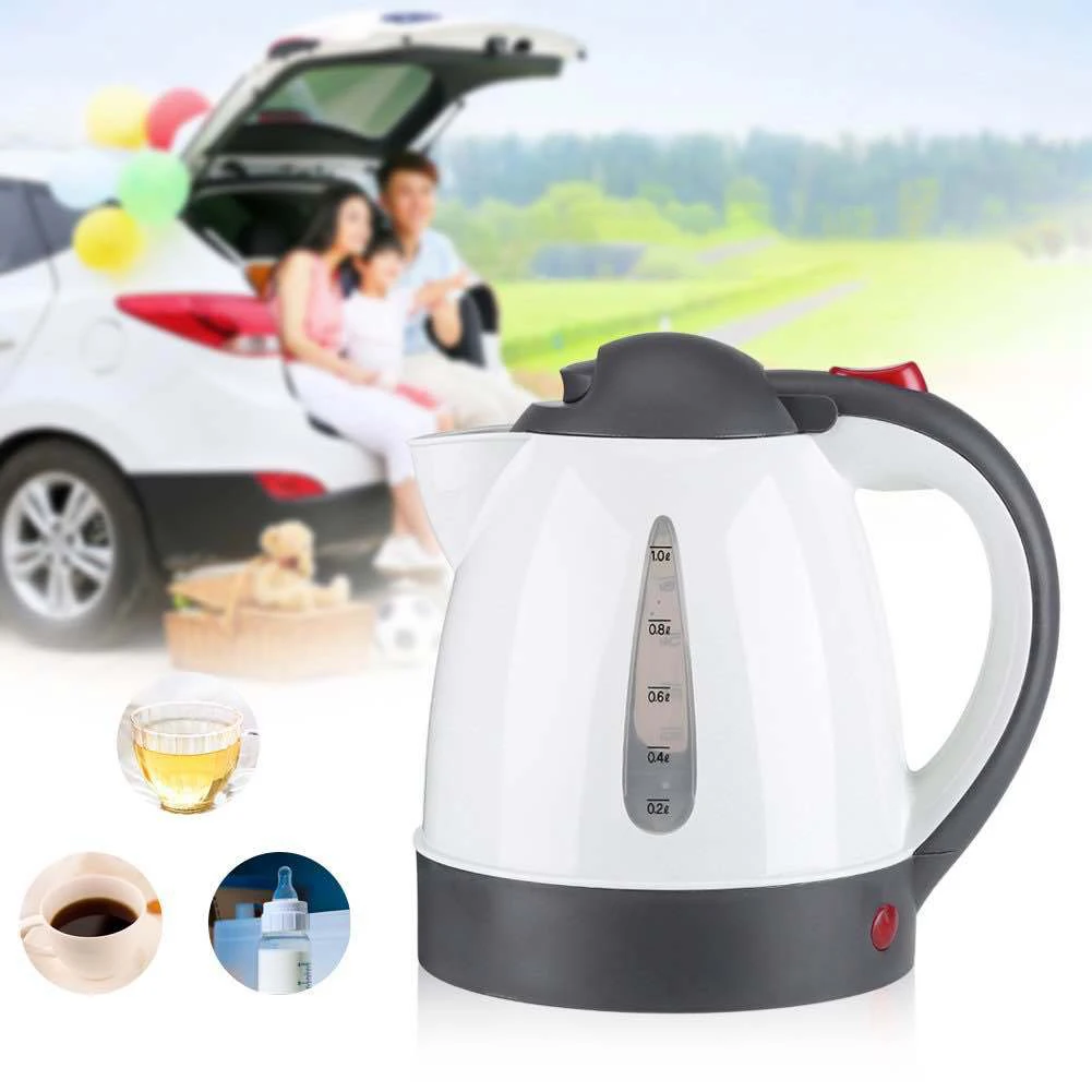 Description Picture 6 of item1000 ML Car Hot Kettle Portable Water Heater Auto Shut-Off 12/24 V Travel Electric Kettle Large Capacity Tea Coffee Kettle 250 W