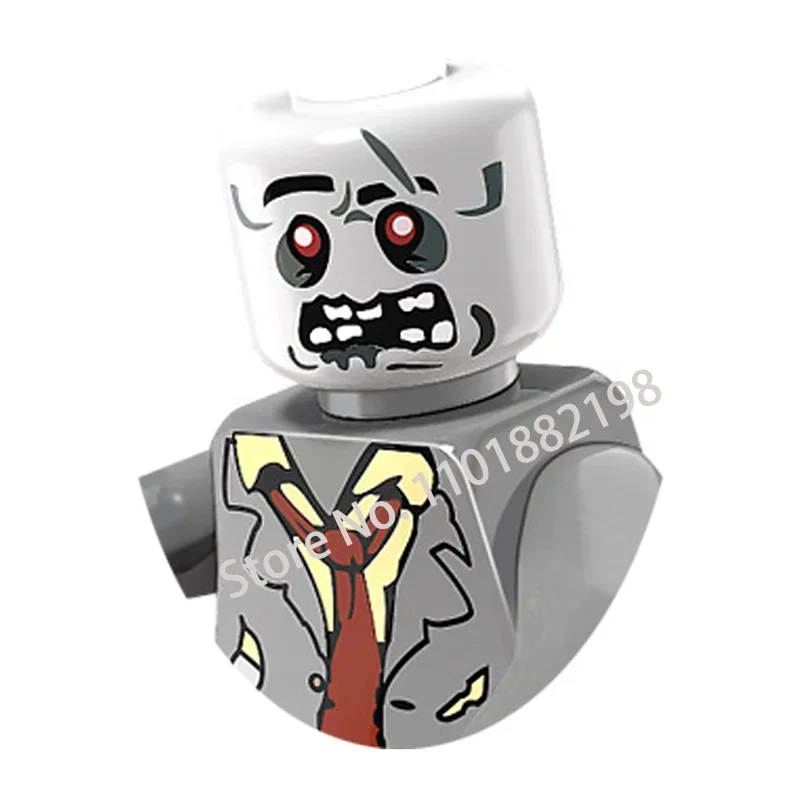 thumbnail image 1 of Halloween Horror Movie Series Building Blocks The Shining Silent Hill Bricks Jack Pyramid Head Action Figures Toys, 1 of 5