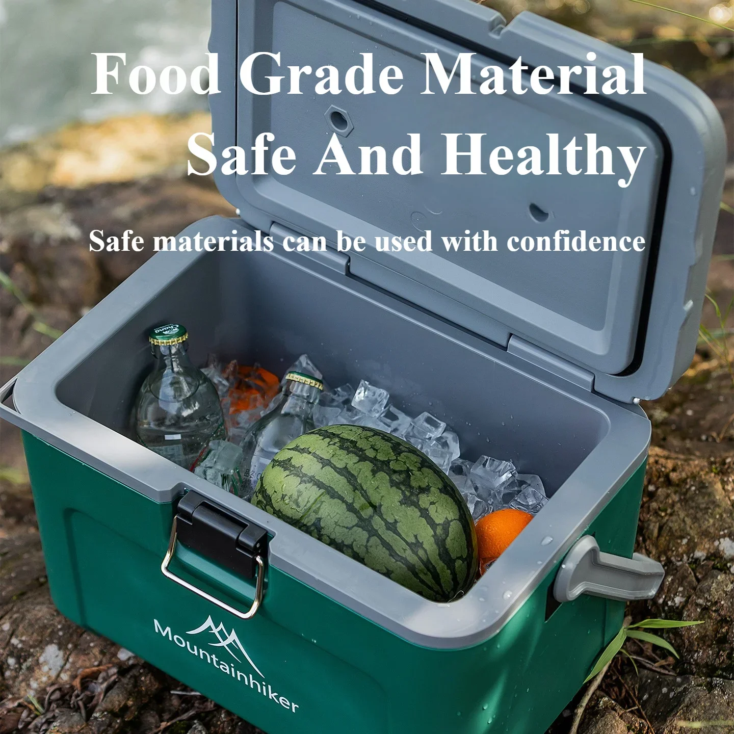 Mountainhiker التخييم صندوق الثلج المحمولة سعة كبي...